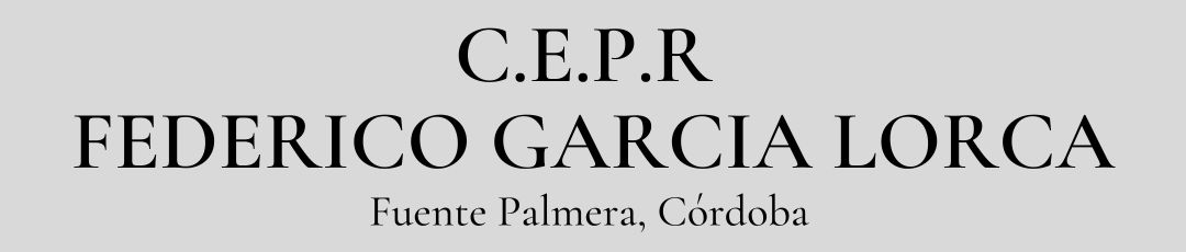 Banner - CEPR Garcia Lorca